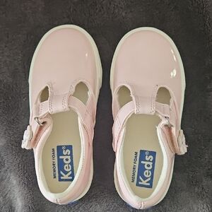 Keds Pink Dress Shoes with Velcro Strap